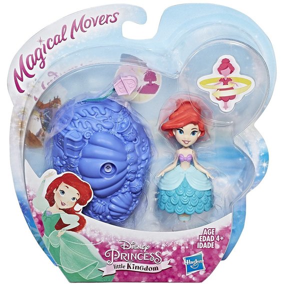 Маленькая кукла Hasbro Disney Princess Ариэль, крутящаяся (E0067_E0244 DPR MAGICAL MOVERS ARIEL)