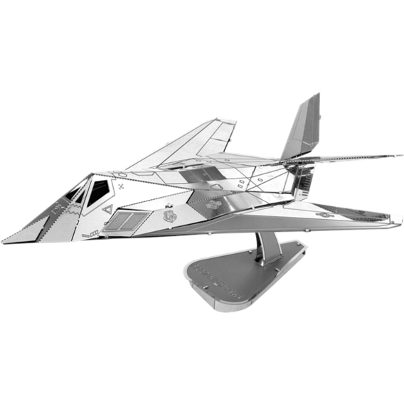Металлический 3D конструктор Fascinations Локхид F-117 Найтхок, MMS164
