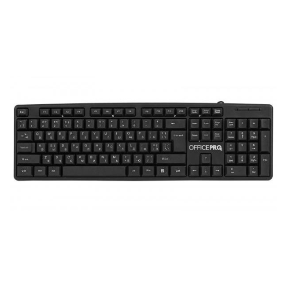 Клавиатура OfficePro SK166 Black