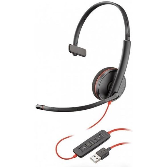 Навушники Plantronics Blackwire C3210 USB-A (mono) (209744-104)