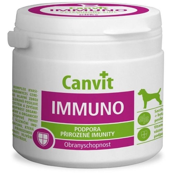 Витаминно-минеральный комплекс Canvit Immuno for dogs для собак для укрепления иммунитета 100 г (can50733)