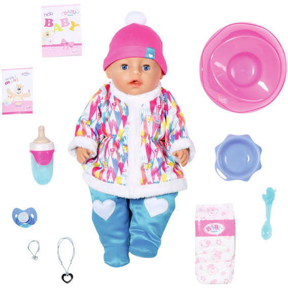 Кукла Baby Born серии Нежные объятия - Зимняя малышка (43 cm, с аксессуарами) (831281)