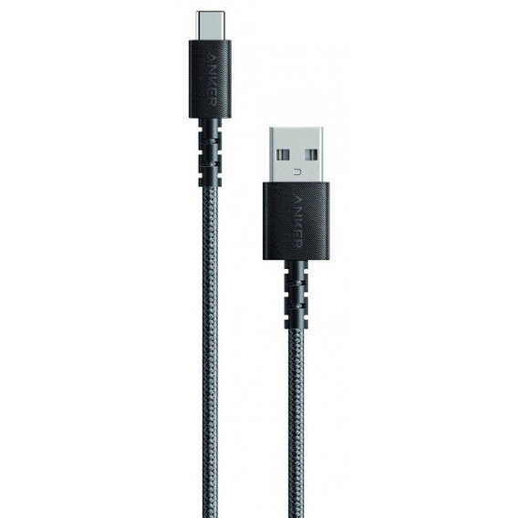 Кабель ANKER USB Cable to USB-C Powerline Select+ 1.8m Black (A8023H11)
