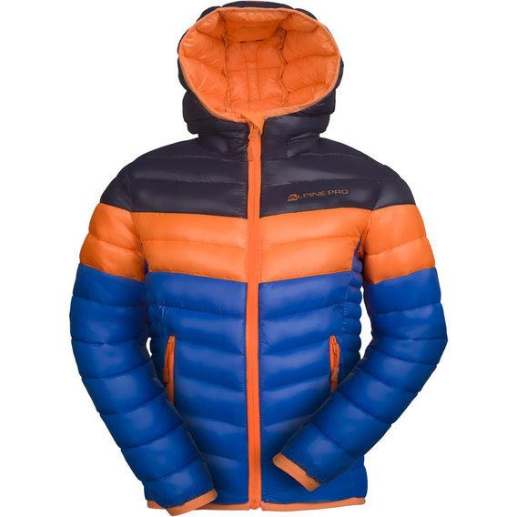 Курточка Alpine Pro BAROKKO KJCK052 343 - 128-134 - Blue/Orange (007.006.1033)