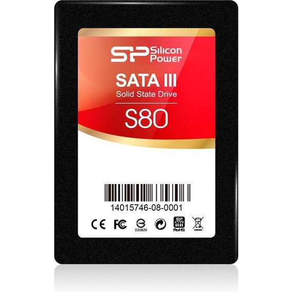 Silicon Power SSD 2.5" S80 240Gb (SP240GBSS3S80S25)