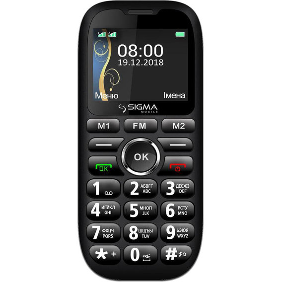 Мобильный телефон Sigma mobile Comfort 50 Grand Black (UA UCRF)