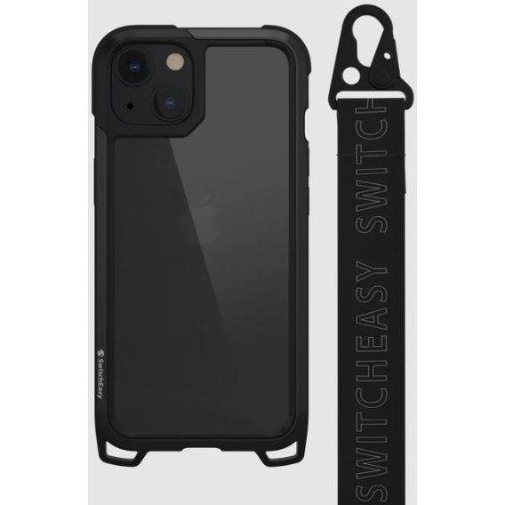 Аксессуар для iPhone Switcheasy Odyssey Trendy Black Transparent (GS-103-208-114-200) for iPhone 13