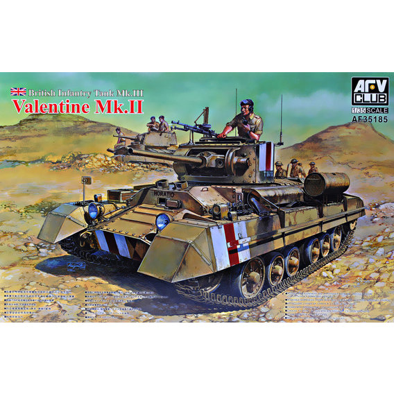 Британский пехотный танк Valentine Mk II