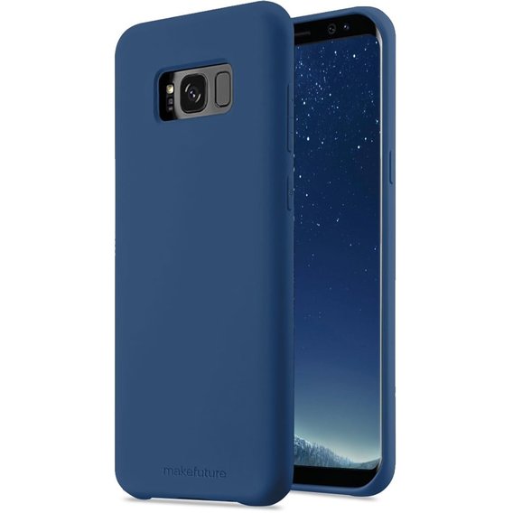 Аксессуар для смартфона MakeFuture Skin Case Blue (MCS-SS8PBL) for Samsung G955 Galaxy S8 Plus