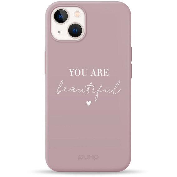 Аксессуар для iPhone Pump Silicone Minimalistic Case You Are Beautiful (PMSLMN13-13/128) for iPhone 13