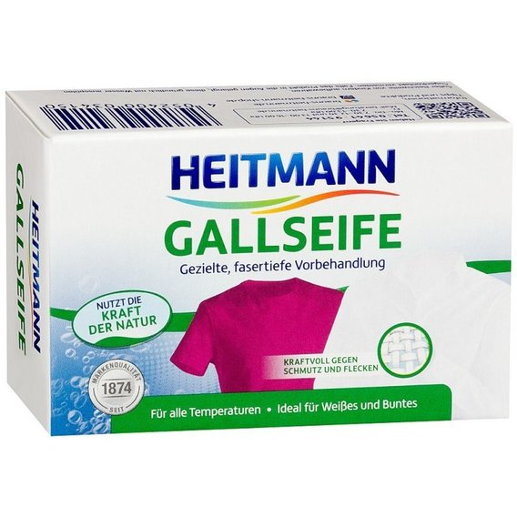 

Мыло для удаления пятен Heitman Gallseife, 100г (PH3101)