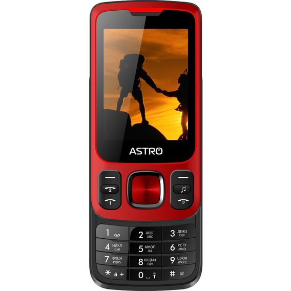Мобильный телефон ASTRO A225 Red (UA UCRF)