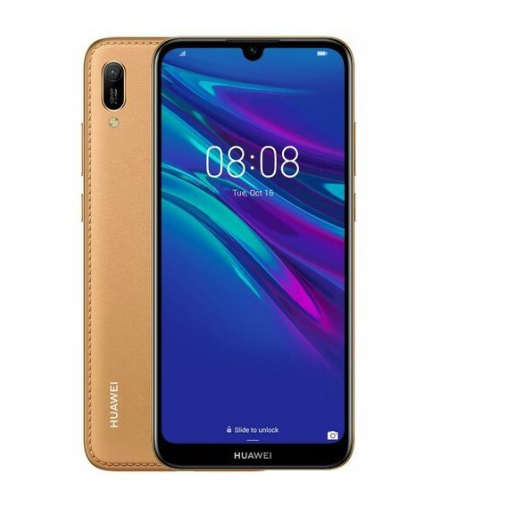 Смартфон Huawei Y6 2019 DualSim Brown Faux Leather (UA UCRF)