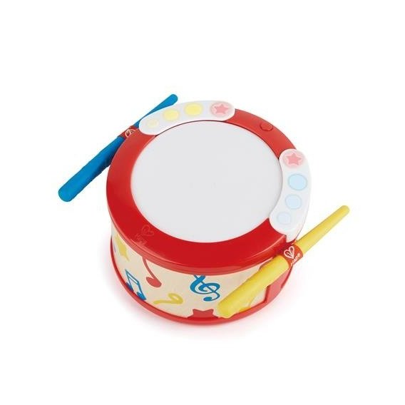 Музыкальная игрушка Hape Барабан со светом и звуками (E0620)