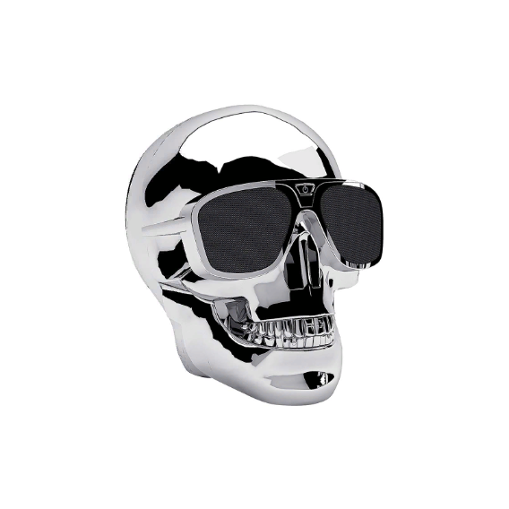 Акустика Skull Wireless Bluetooth Speaker Silver (TXT-042)