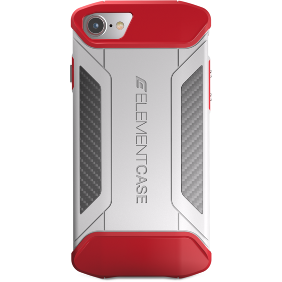 Аксессуар для iPhone Element Case CFX White/Red (EMT-322-131DZ-12) for iPhone SE 2020/iPhone 8/iPhone 7