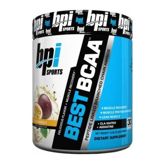Аминокислота для спорта BPI Sports Best BCAA 300 g /30 servings/ Fruit Punch