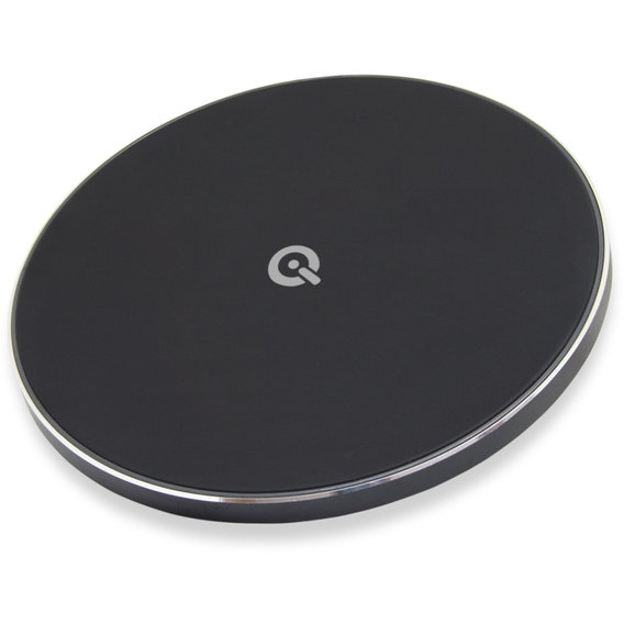 Зарядний пристрій Qitech Wireless Fast Charger 2 Gen Black (QT-GY-68gen2Bk)