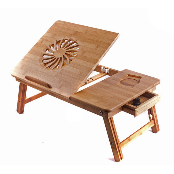 Подставка для ноутбука Бамбуковый столик для ноутбука UFT T25