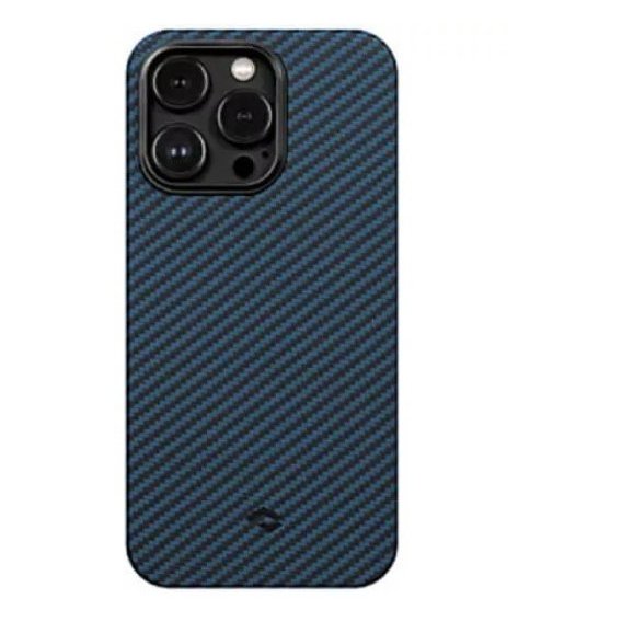 Аксессуар для iPhone Pitaka MagEZ Case 3 Twill 1500D Black/Blue (KI1408PM) for iPhone 14 Pro Max