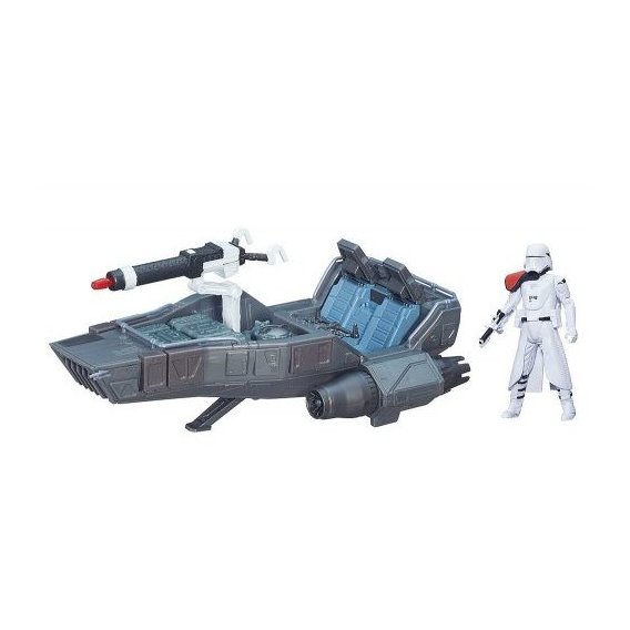 Игровой набор Hasbro, Star Wars корабль Snowspeeder с фигуркой (B3672_B3673)