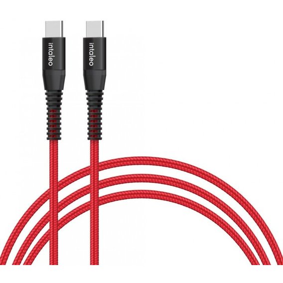 Кабель Intaleo Cable USB-C to USB-C 18W 1.2m Red (CBRNYTT1 )