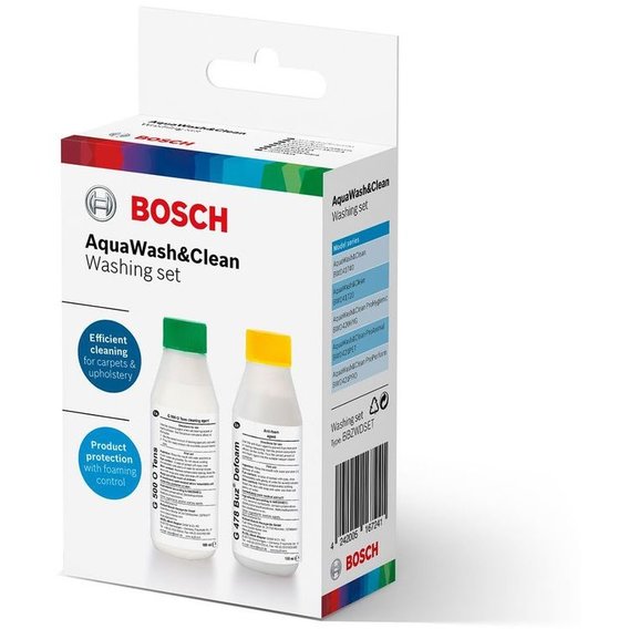 Набор для мытья ковров и обивки Bosch BBZWDSET (пеногаситель + моющее средство)