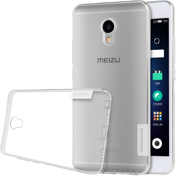 Аксессуар для смартфона Nillkin Nature TPU White for Meizu M3E