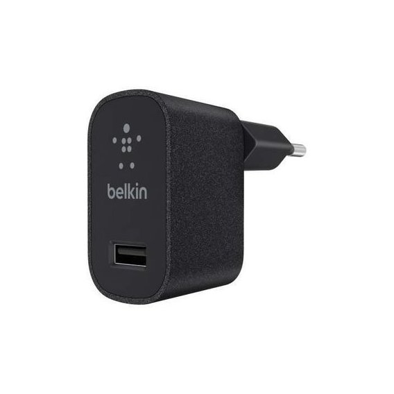 Зарядное устройство Belkin USB Wall Charger Mixit Premium 2.4A Black (F8M731vfBLK)