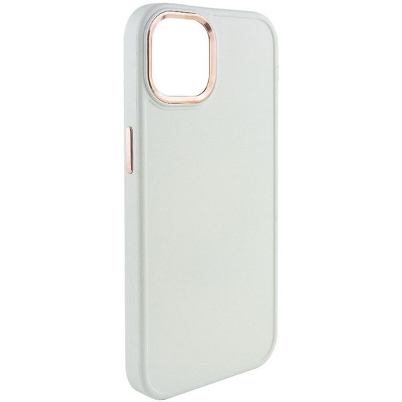 Аксессуар для iPhone TPU Case Bonbon Metal Style White for iPhone 13 Pro