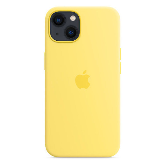 Аксессуар для iPhone Apple Silicone Case with MagSafe Lemon Zest (MN5X3) for iPhone 13 mini