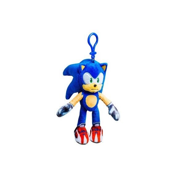 Мягкая игрушка на клипсе Sonic Prime Соник-спортсмен 15 cм (SON7004B)