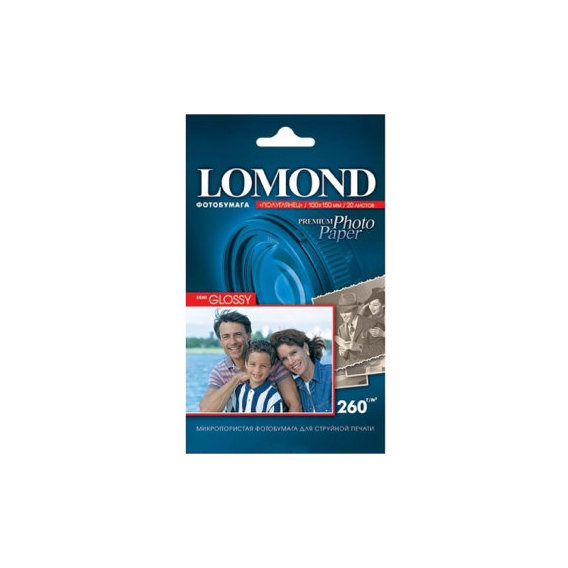 Материал для печати Lomond Premium Photo Inkjet Paper Semi Glossy (1103300)