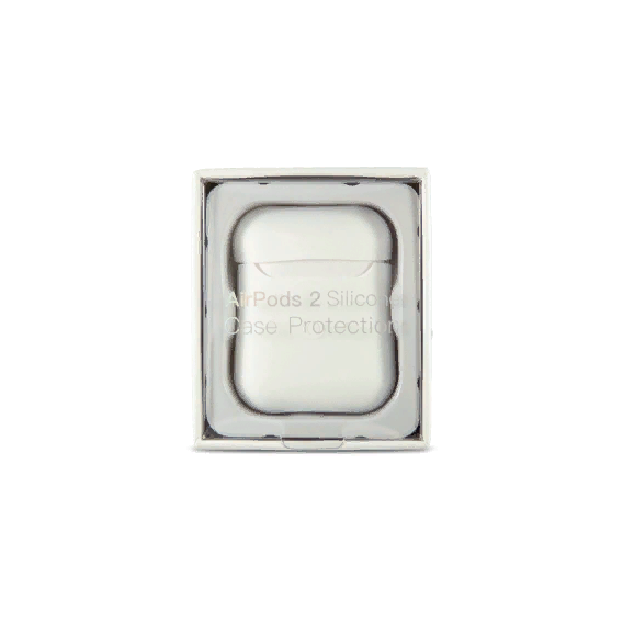 Чехол для наушников TPU Case White for Apple AirPods 2 2019