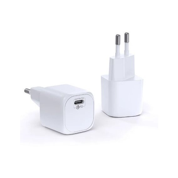 Зарядное устройство WIWU USB-C Wall Charger GaN RY-U30A 30W White