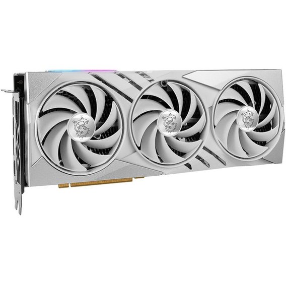 Видеокарта MSI GeForce RTX 4070 Ti GAMING X SLIM WHITE 12G