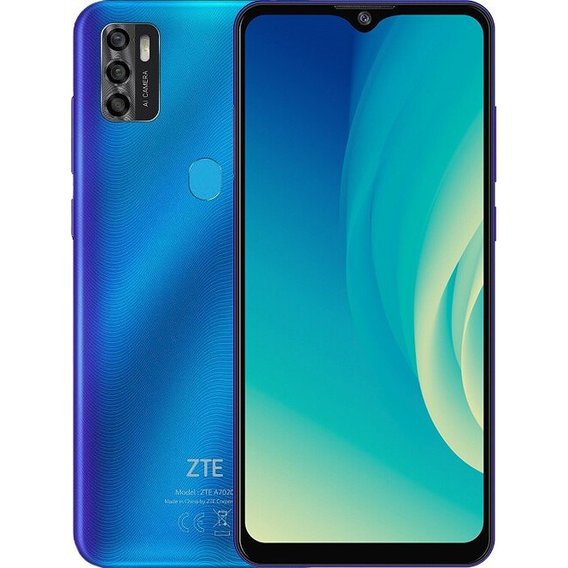 Смартфон ZTE Blade A7S 2020 2/64GB Blue (UA UCRF)