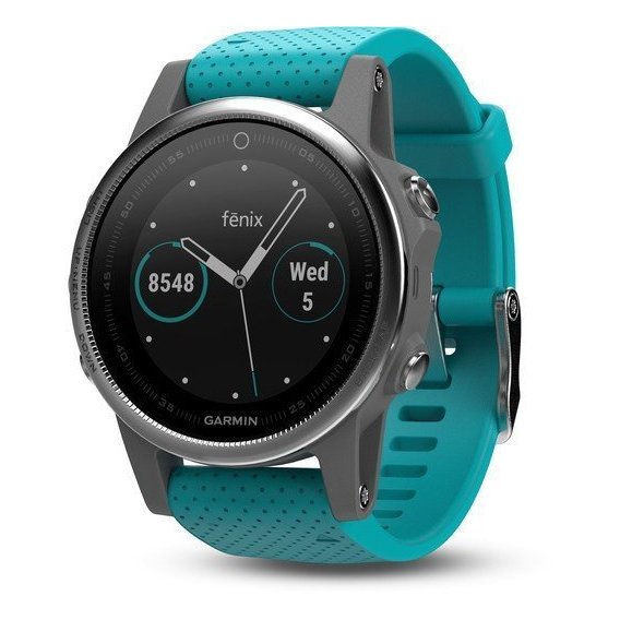 Смарт-часы Garmin Fenix 5S GPS Watch Turquoise (010-01685-01)