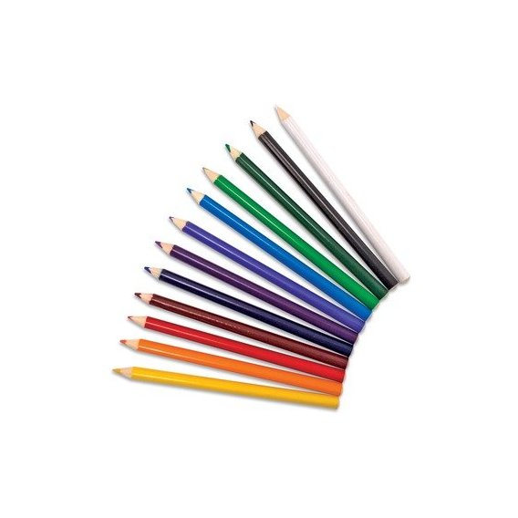 Кольорові олівці Melissa & Doug 12 кольорів (MD4119)
