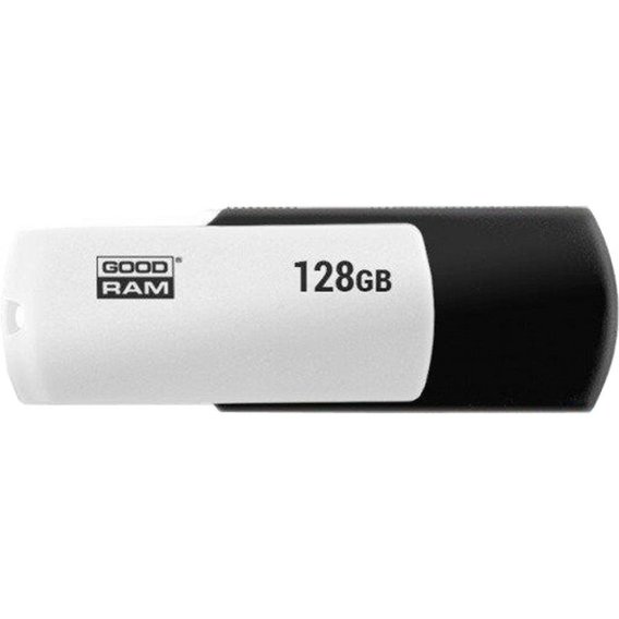 USB-флешка GOODRAM 128GB UCO2 USB 2.0 Colour Black/White (UCO2-1280KWR11)