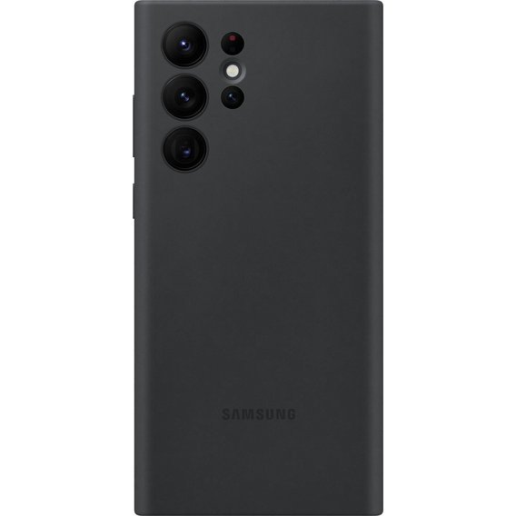 Аксессуар для смартфона Samsung Silicone Cover Black (EF-PS908TBEGRU) for Samsung S908 Galaxy S22 Ultra