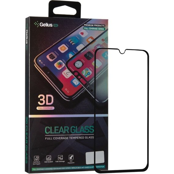 Аксесуар для смартфона Gelius Tempered Glass Pro 3D Black for Xiaomi Redmi Note 8 Pro