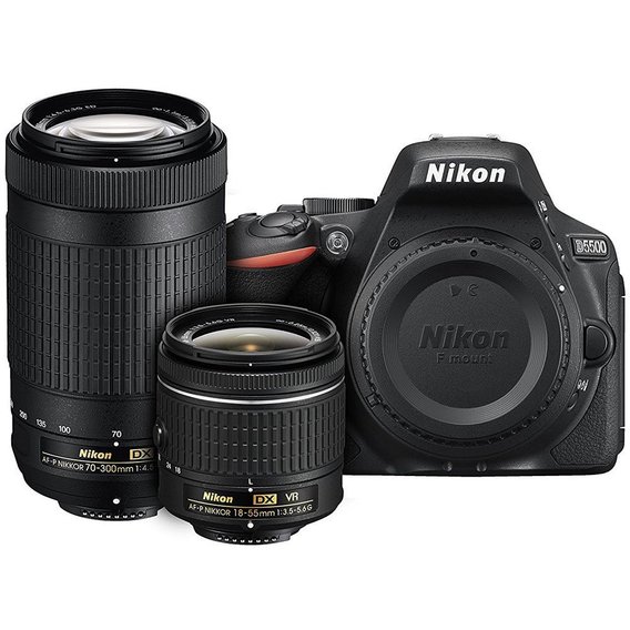 Nikon D5500 kit (18-55mm+70-300mm) VR
