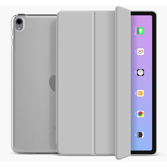 Аксессуар для iPad BeCover Case Book Tri Fold Hard Gray (706855) for iPad mini 6 2021
