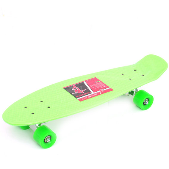 Скейт Profi Penny Board 66 см Зеленый (MS 0851)