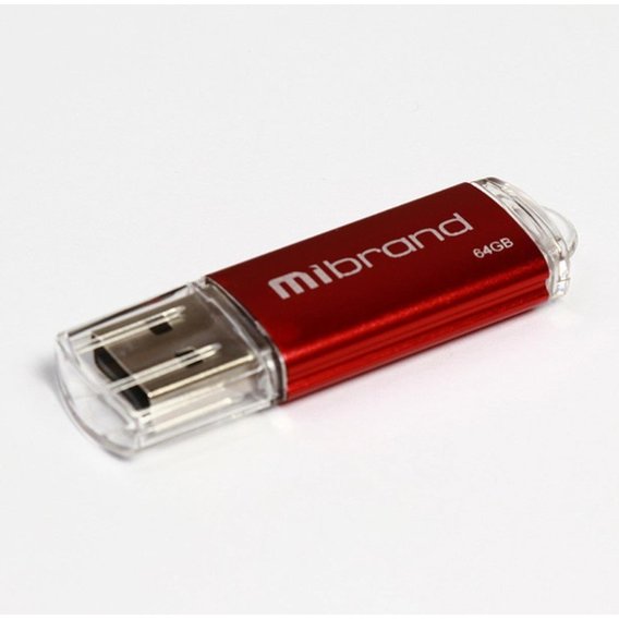 USB-флешка Mibrand 64GB Cougar USB 2.0 Red (MI2.0/CU64P1R)