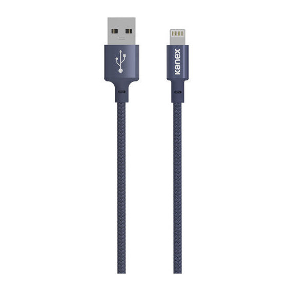 Кабель Kanex USB Cable to Lightning Premium DuraBraid 1.2m Navy Blue (K157-1213-NB4F)