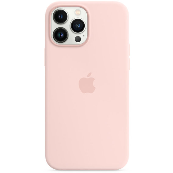 Аксессуар для iPhone Apple Silicone Case with MagSafe Chalk Pink (MM2R3) for iPhone 13 Pro Max