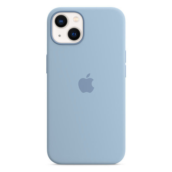Аксессуар для iPhone Apple Silicone Case with MagSafe Blue Fog (MN5W3) for iPhone 13 mini