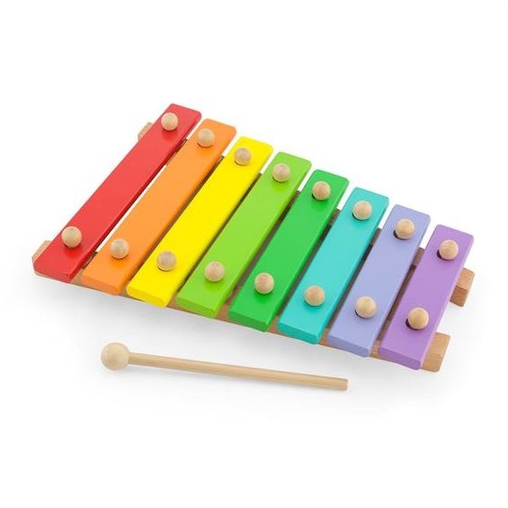 Музыкальная игрушка Viga Toys Деревянный ксилофон 8 тонов (58771)